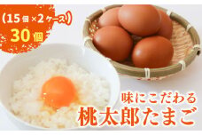 桃太郎たまご 30個(ギフト用包装)  | たまご 卵 鶏卵 たまごかけごはん たまごかけ TKG おいしい 赤玉 高級 人気 おすすめ 高知県 南国市