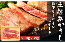 土佐あかうし【和牛サーロイン／ステーキ】500g（250g×2枚）