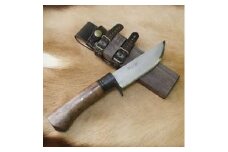 晶之作 土佐鍛ソロキャンプ剣鉈 三色陽炎 全曇 ダマスカス15層青2鋼 黒ツバ | ナイフ キャンプ アウトドア 打刃物 土佐 鉈 剣鉈 なた 職人 山林 狩猟 熊 刃物 薪割り ハンドメイド 釣り 伝統 工芸 高知県 南国市