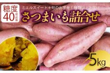 【9月下旬より順次発送】 サツマイモ 詰め合わせ 5キロ ミエルスイート ＋1種類以上  安納黄金 紅はるか 土佐紅  焼き芋 焼いも 焼芋 やきいも 野菜 やさい 食品 人気 おすすめ  高知県 南国市