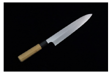 A-157  和牛刀包丁２１０銀３鋼　砥石付き