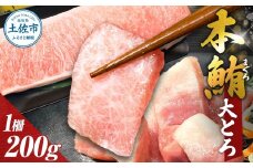 本マグロ 本鮪 大トロ200g マグロ まぐろ 本まぐろ マグロ刺身 刺身 刺し身 魚 海鮮 冷凍 美味しい おいしい 故郷納税 ふるさとのうぜい 返礼品 高知県 高知