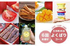 【年6回】土佐市・いの町・日高村 よくばり定期便コース