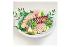 土佐のおきゃくセット 禄 藁焼き鰹タタキ1節 びん長鮪タタキ2節 合わせて780g