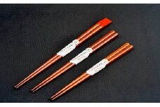 お箸セット 本桜 木製 男性用 24cm 女性用 22cm 取り箸 28cm 須崎 高知 TR008