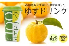 柚子 ゆず ドリンク 200ml × 12本 果物 果汁 高知アイス 高知県産 ユズ 100% 須崎市 ICE044