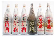 土佐鶴｢しぼりたて新酒｣ 3本､｢承平 土佐鶴｣ 2本､本醸造大辛口｢須崎｣ 1本 計6本セット TH0471