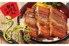 四万十うなぎ 蒲焼き 100g～120g×2尾 タレ 人気 養殖 高知県 須崎市