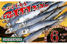 うるめの丸干し(ソフト) 6パック 鰯 煮干し 真いわし 真鰯 稚魚 おやつ おつまみ ウルメイワシ  乾物 干物 ひもの魚介 加工品 ウルメ 丸宮 宮本 商店 土佐 海洋深層水 ミネラル 高知県 須崎市 MMY045
