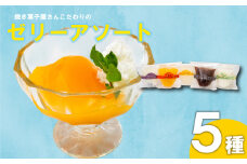 焼き菓子屋さんのこだわりゼリーアソート 5種 | コーヒー ゼリー こだわり アソート ご褒美 スイーツ デザート おやつ 冷凍 ギフト 贈り物 高知県 須崎市 LF042