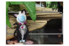 あなたを見守るハンドメイド猫マクラメ編みアクセサリー-04