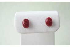 珊瑚職人館の珊瑚ピアス47