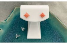 さんごの吉良：珊瑚ピアス2