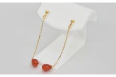 さんごの吉良：珊瑚ピアス12