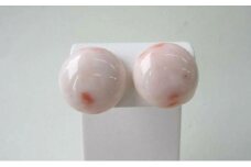 珊瑚職人館の珊瑚ピアス62