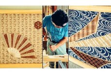 県展受賞大工がつくる、世界に一つだけの組子細工の額装アート（50cm×80cm）