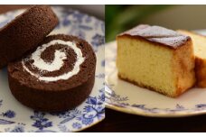 Moriの大人なブランデーケーキとこだわりバターロールのセット