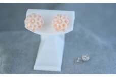 さんごの吉良：珊瑚ピアス18