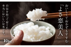 【令和7年産新米・7月末から配送】ふくい農園のおいしいお米（よさ恋美人10kg）予約 受付 低温 貯蔵 酵素 有機質 肥料 贈答 精米 白米