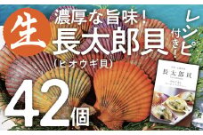 ヒオウギ貝42個セット（ホタテの仲間）アウトドア キャンプ 海鮮BBQ 魚貝 生 貝殻付 活 貝柱 酒蒸し バーベキュー【R00570】