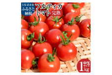 【先行予約　令和７年１０月より発送予定】完熟フルティカトマト１kg（中玉サイズ）天然地下水使用  甘熟ミディトマト フルーツトマト とまと 1000g 1キロ 野菜 サラダ 料理 美味しい 甘い ギフト 国産 高知県 土佐清水市【R00130】