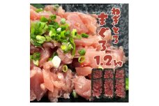 ネギトロ まぐろ 計1.2kg（200g×6パック）海鮮丼 マグロ 漬け丼 まぐろ丼【R00610】