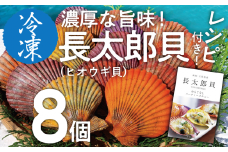 黒潮の恵 冷凍 ヒオウギ貝８個セット（ホタテの仲間）アウトドア キャンプ バーベキュー 魚貝 殻付 貝柱 酒蒸し 真空パック【R00802】