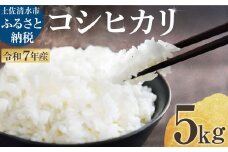 2025年8月より順次発送 令和7年産 新米 コシヒカリ 精米 5kg 白米 お米 ご飯 ごはん おにぎり 米 こめ こしひかり 高知県産 美味しい おいしい【R01359】