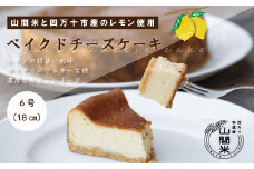 R5-691．グルテンフリー！庭先レモンのさわやかベイクドチーズケーキ