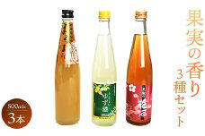 高知特産 果実の香り酒500ml×3種セット gs-0106