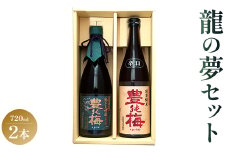 土佐の素材100%！龍の夢セット720ml×2本 gs-0120
