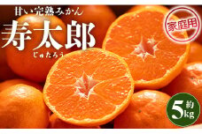 みかん 5kg 寿太郎 家庭用 間城農園 甘い完熟みかん 寿太郎 (家庭用) 5kg - フルーツ 家庭用 訳あり 果物 柑橘 みかん ms-0082