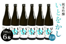白ワインのようなお酒！純米吟醸いとをかし酒720ml×6本 gs-0140