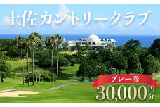 土佐カントリークラブ プレー券 30,000円分 - ゴルフ ゴルフ好き チケット プレー券 kb-0010