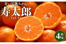 寿太郎 みかん 4kg 間城農園 甘い完熟みかん 寿太郎 4kg - フルーツ 果物 くだもの 数量限定 期間限定 柑橘 蜜柑 ms-0068