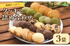 クッキー 個包装 詰め合わせ 人気 バター ギフト 愛情たっぷり3種類のクッキー詰め合わせ3袋（店主のおまかせセット） 焼き菓子 - スイーツ 洋菓子 焼菓子 お菓子 おやつ 詰合せ 個包装 小分け プレゼント ギフト 高知県 香南市 td-0001
