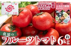 夜須のフルーツトマト6kg 【旅サラダに取り上げられました！】 先行予約受付 トマト とまと 期間限定 季節限定 野菜 やさい フルティカ 完熟 小ぶり 小さめ 糖度 熨斗 のし対応可 贈り物 おやつ サラダ フレッシュ 新鮮 送料無料 産地直送 高知県 香南市 yu-0020