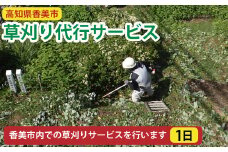 高知県香美市草刈り代行サービス 1日 草刈り 草刈 くさかり 草引き 除草作業 除草 お手入れ 代行 サービス