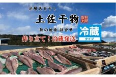 M215 冷蔵！天日干し 手作り干物詰め合わせ地魚セット 無添加土佐干物 期間限定品