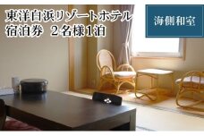 東洋白浜リゾートホテル　宿泊券　海側和室 2名様1泊