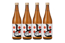 土佐鶴 無濾過 純米酒｢土佐のおきゃく｣720ml × 4本 日本酒 土佐の地酒 辛口 純米 酒 さけ お酒 おさけ 無濾過 土佐鶴  宴会 ギフト 贈答 お中元 お歳暮 皿鉢料理 高知県 安田町  YS-05