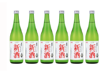 土佐鶴 しぼりたて新酒720ml(6本入り) 期間限定 しぼりたて 新酒 720ml 6本セット 土佐鶴 蔵元直送  日本酒 蔵出し 晩酌 毎日 家飲み 宴会 正月 配送 高知県 安田町 TS-18