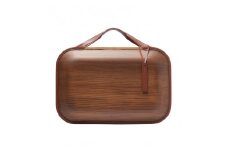 monacca-bag/Roots Land（ブラウン） 木製 ビジネスバッグ 個性的 カバン 鞄 B4サイズ対応 スギ 木製品 メンズ レディース ファッション 贈り物 プレゼント 母の日 父の日 高知県 馬路村 【399】