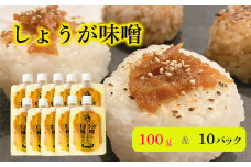 しょうが味噌（100g×10パック）