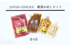 Japan Ginger厳選お試しセット（各種1本）