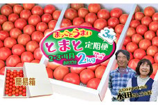 【数量限定】水田さんのフルーツトマト２㎏定期便（全3回 / 2・3・4月お届け / 簡易箱入）