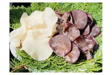 0102204 「生」黒きくらげ（250ｇ）と「生」白きくらげ （200ｇ）の２種セット（高知県仁淀川町産）