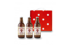 中土佐町産 苺を使った クラフトビール ! なかとさ 苺ビール 【 ストロベリーブラウンエール 】 3本 セット 化粧箱入り 酒 ビール クラフトビール TOSACO いちご イチゴ
