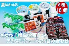 さかわのアイス・シャーベット詰め合わせ