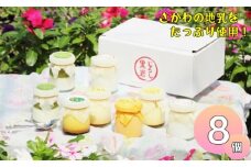 黒岩じるしのプリンセット　計8個